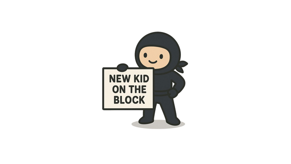 We're new around here....